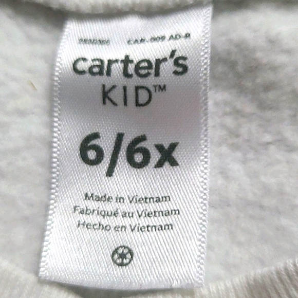 🦄4/$20 Carter's Unicorn Sweatshirt 6x - Picture 6 of 6